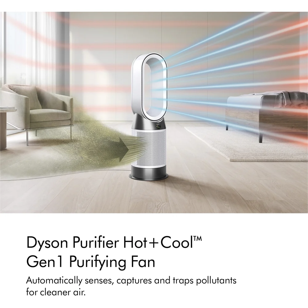 Dyson HP10 Hot+Cool Generation 1 luftrenser – Opvarmning og rensning – Hvid