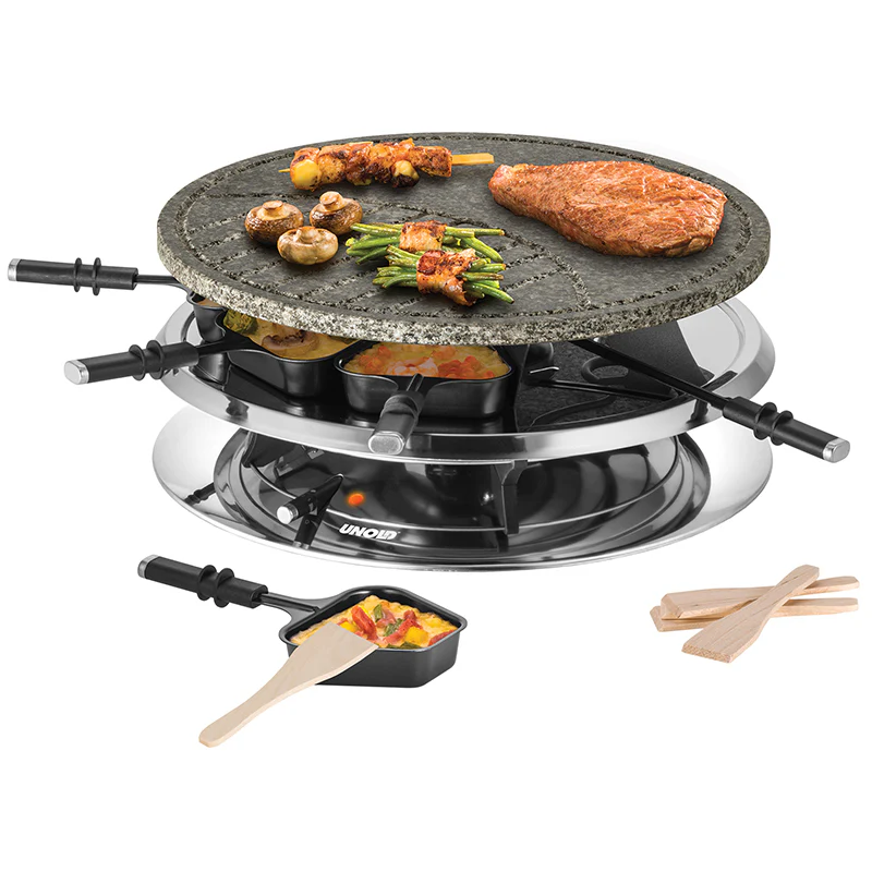 2025 Raclette Multi 4 i 1 – Den alsidige raclette-oplevelse