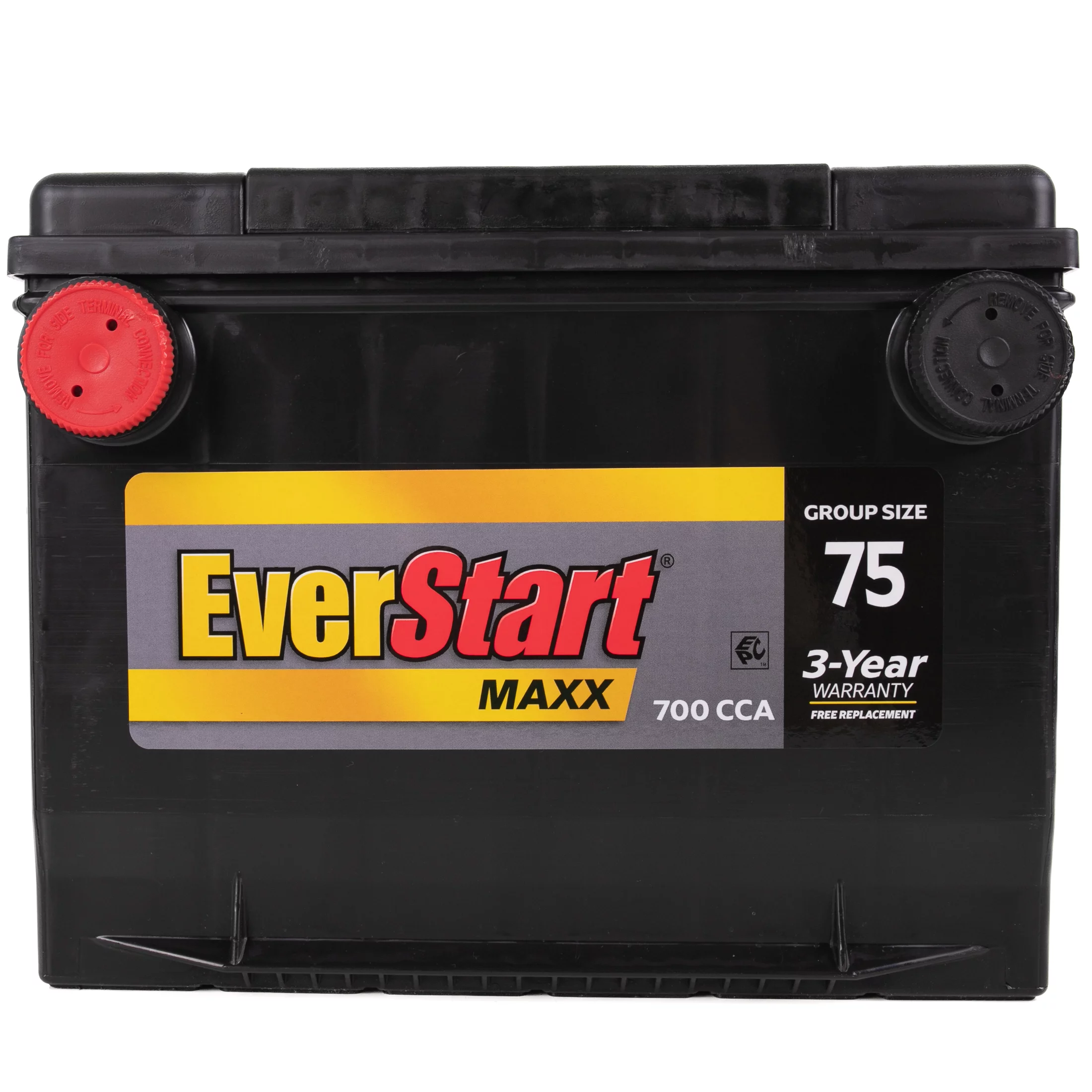 2025 EverStart Maxx bilbatteri. Gruppestørrelse 75 - 12 volt - 700 CCA
