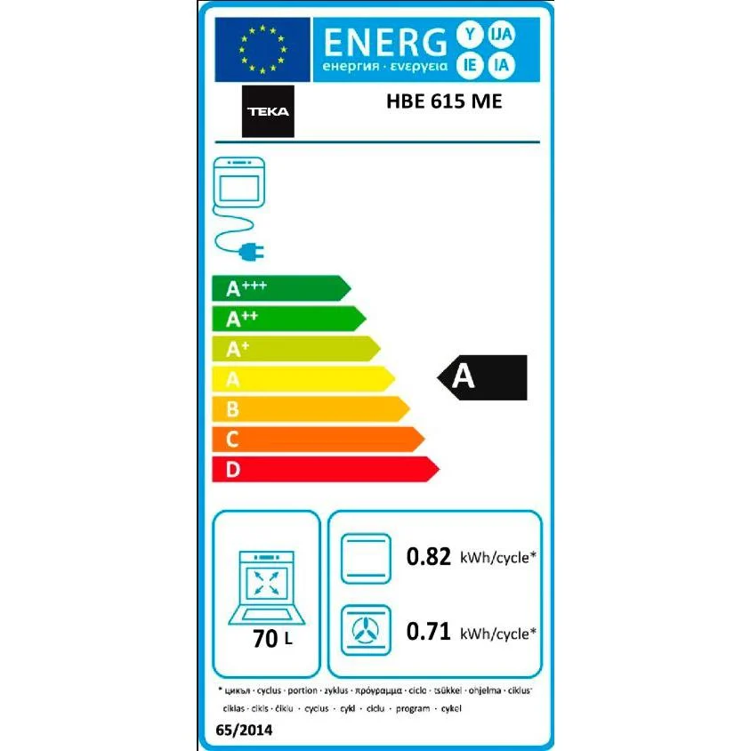Teka HBE615 multifunktionsovn