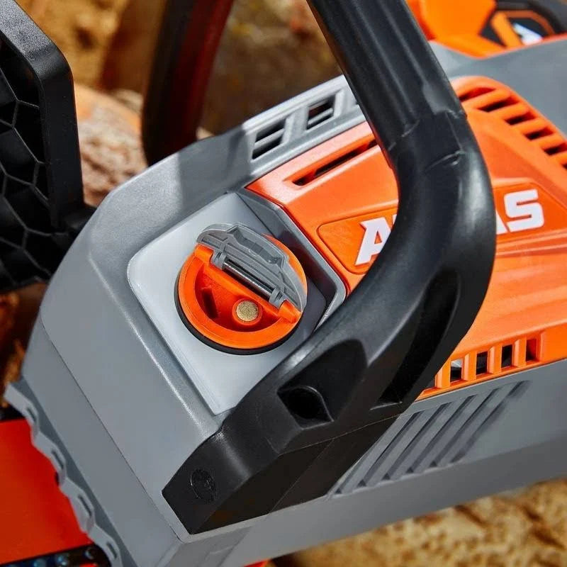 Tronçonneuse sans fil Atlas 40 V. Moteur sans balais. 40 cm – outil seul.