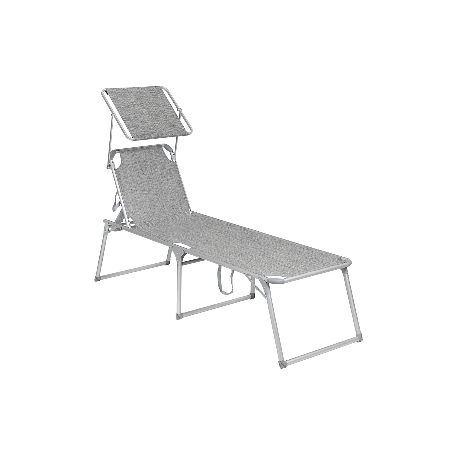 Chaise longue avec dossier inclinable