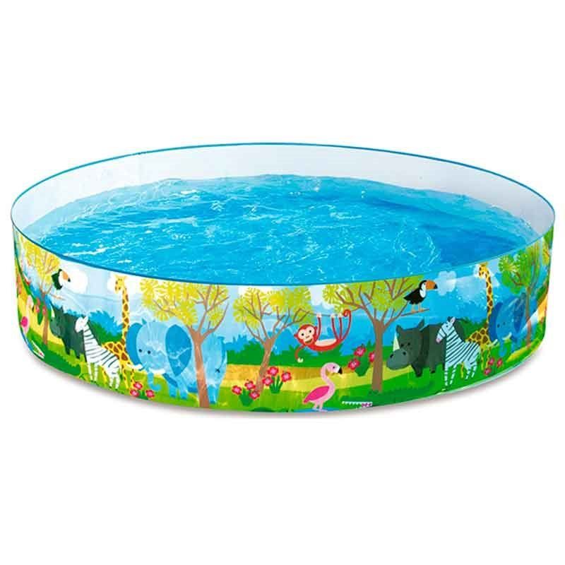 Piscine gonflable Safari pour enfants 600 l Ø 183 x 38 cm