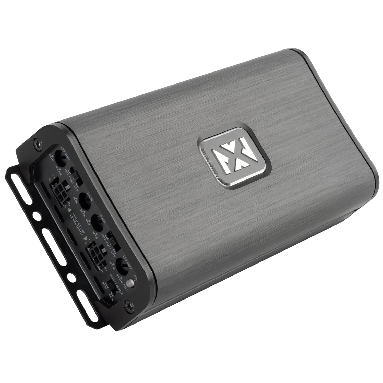 NVX Vadm4v2 4 - Channel Class D Amplifier 1000W Peak 500W RMS 2/4 - Ohm Stable High/Low Pass X - Over