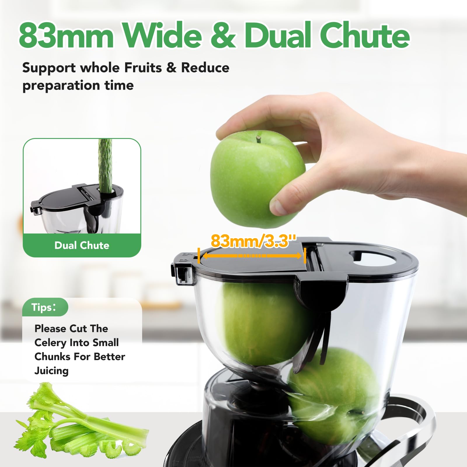 Extracteur de jus portable Aeitto pour légumes nutritifs