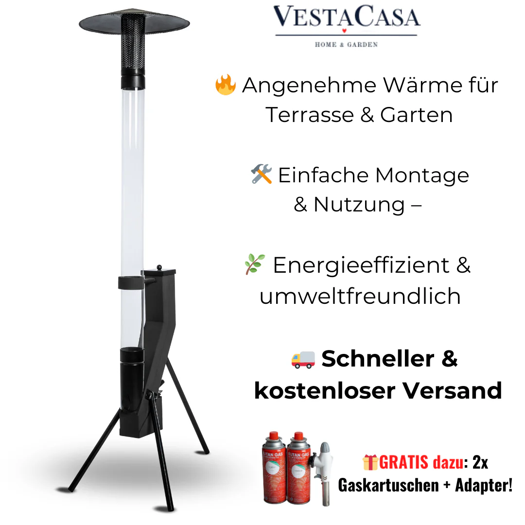 Pektech Pelura Basic 2025 – Effizienter Pelletheizer für den Außenbereich, geeignet für Garten, Terrasse und Veranstaltungen im Freien