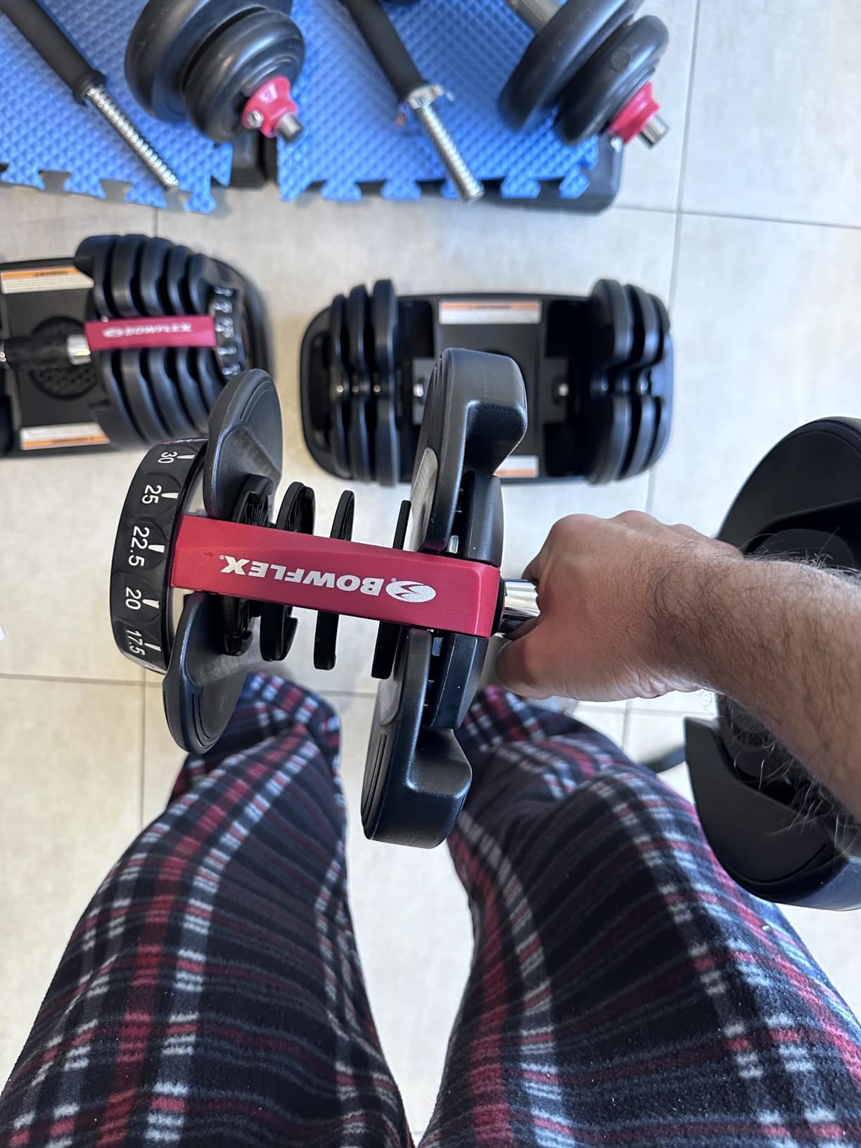 Bowflex SelectTech 552 Adjustable Dumbbells (Pair) and Stand Bundle