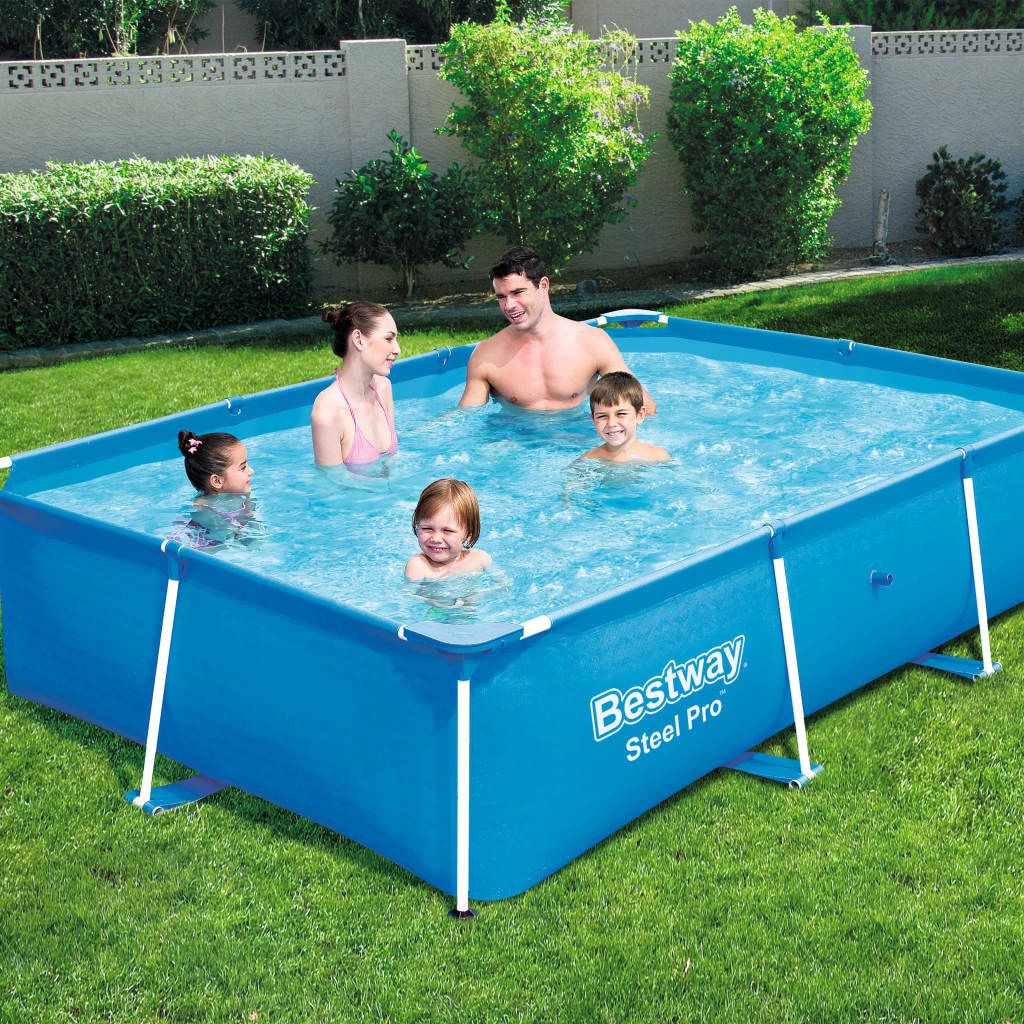 Bestway Steel Pro Pool med stålramme 259x170x61cm 56403