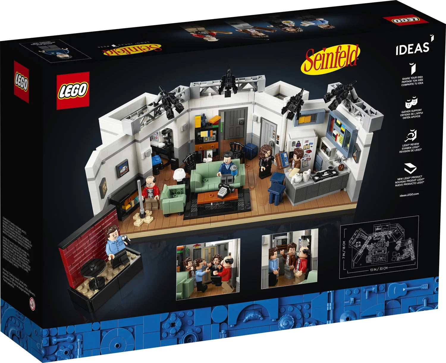 LEGO Ideas Seinfeld 21328 – Byggesæt (1326 dele)