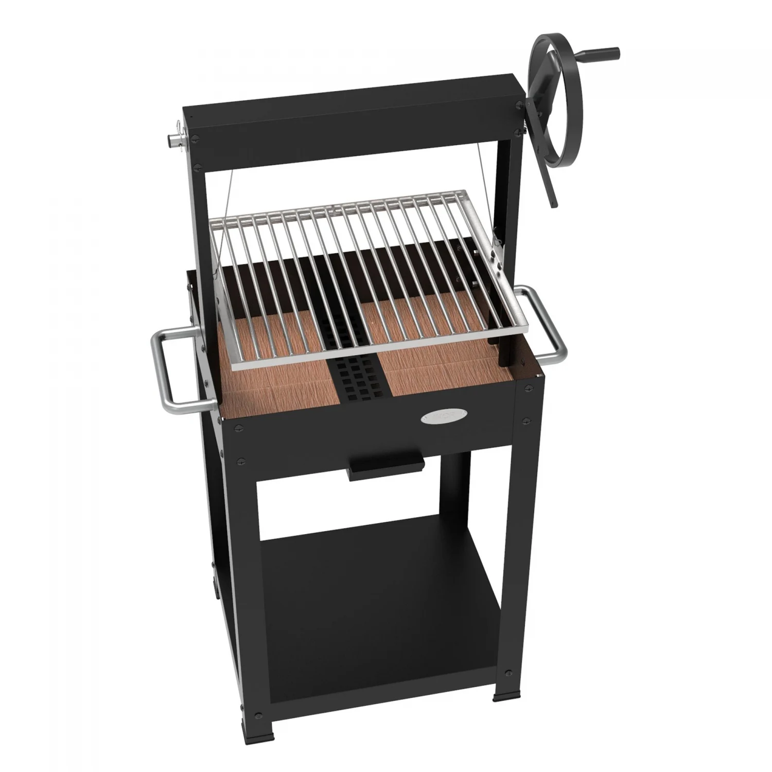 Duramax Holzkohle- und Holzgrill mit Imor-Ziegeln