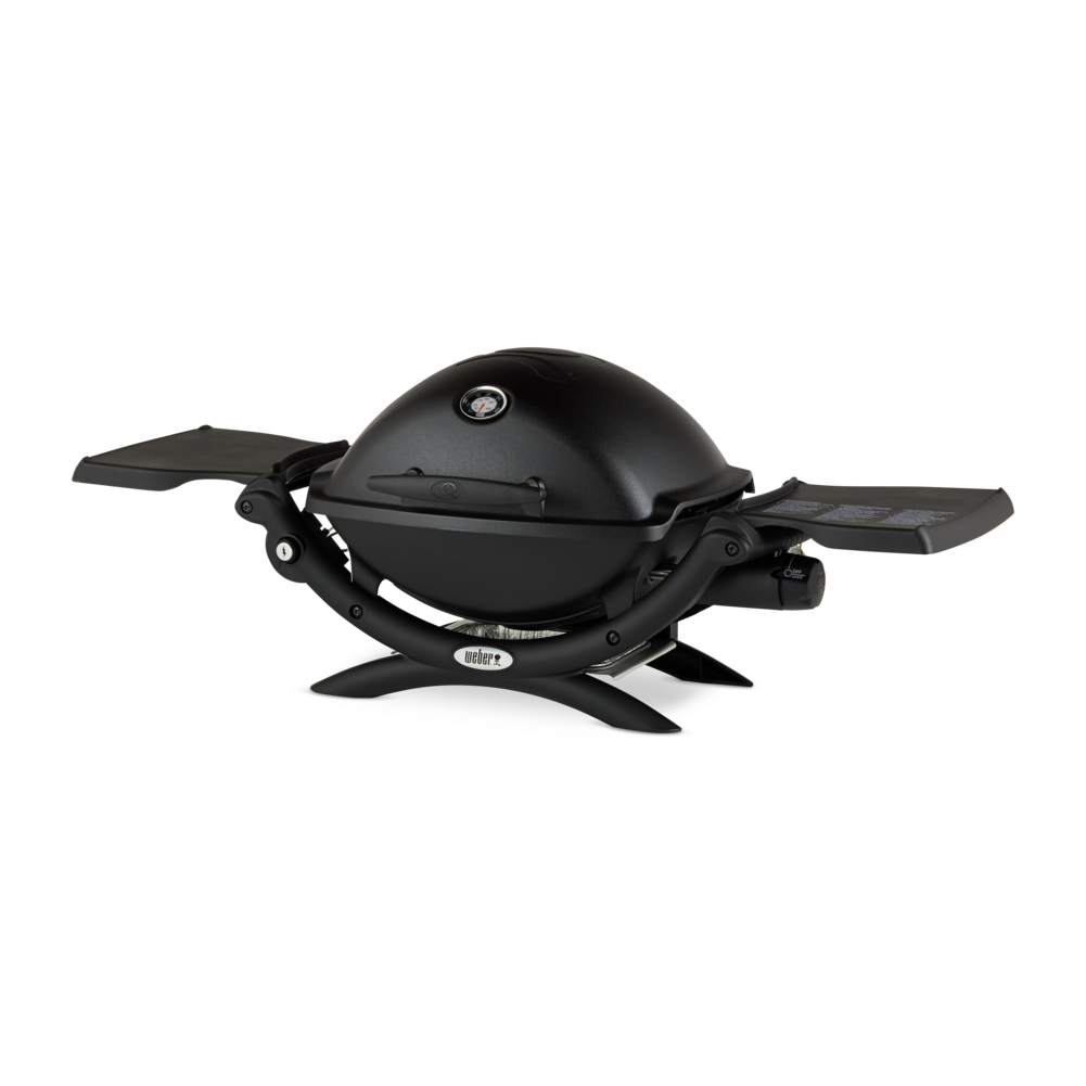 Weber Q-1200 Sort Gasgrill