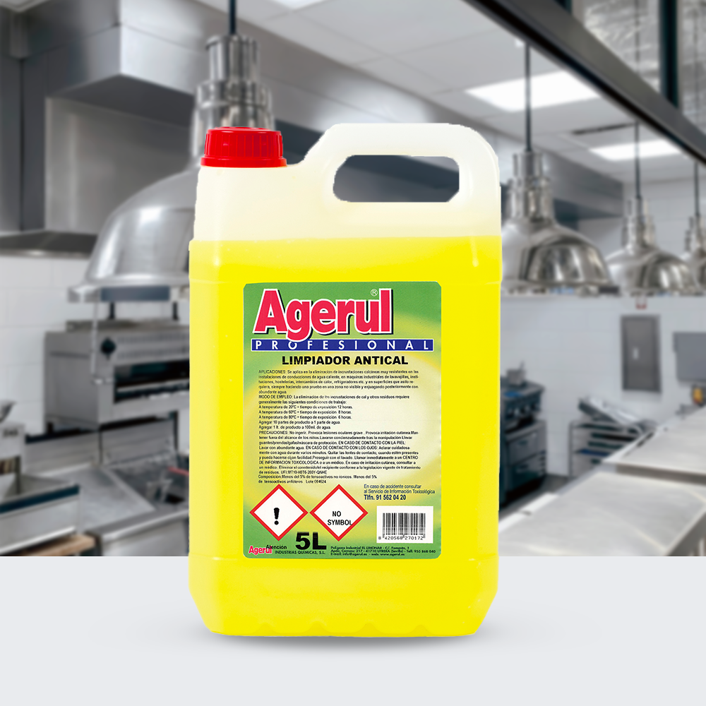 Rengøringsmiddel mod kalkaflejringer