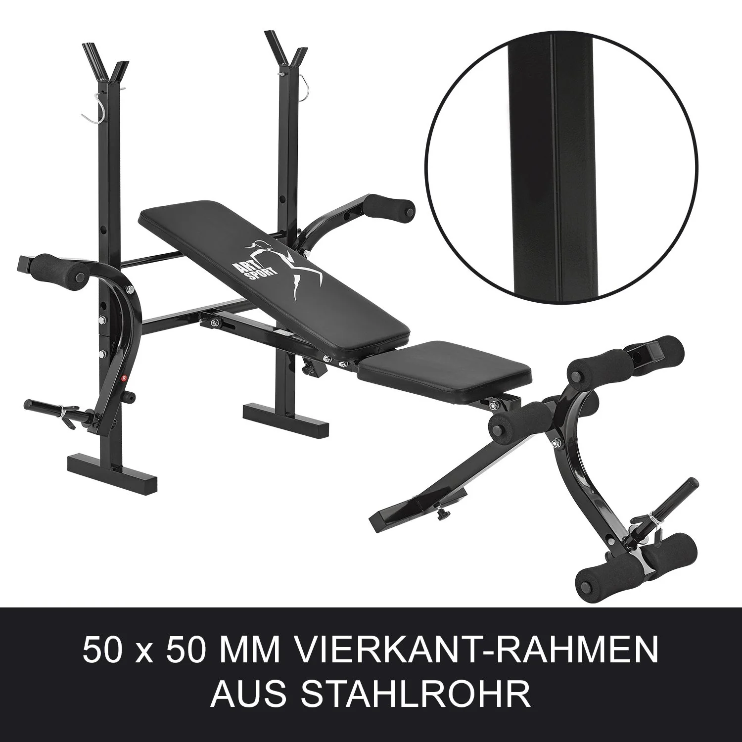 Banc de musculation ProfiGym 1000 avec ensemble d
