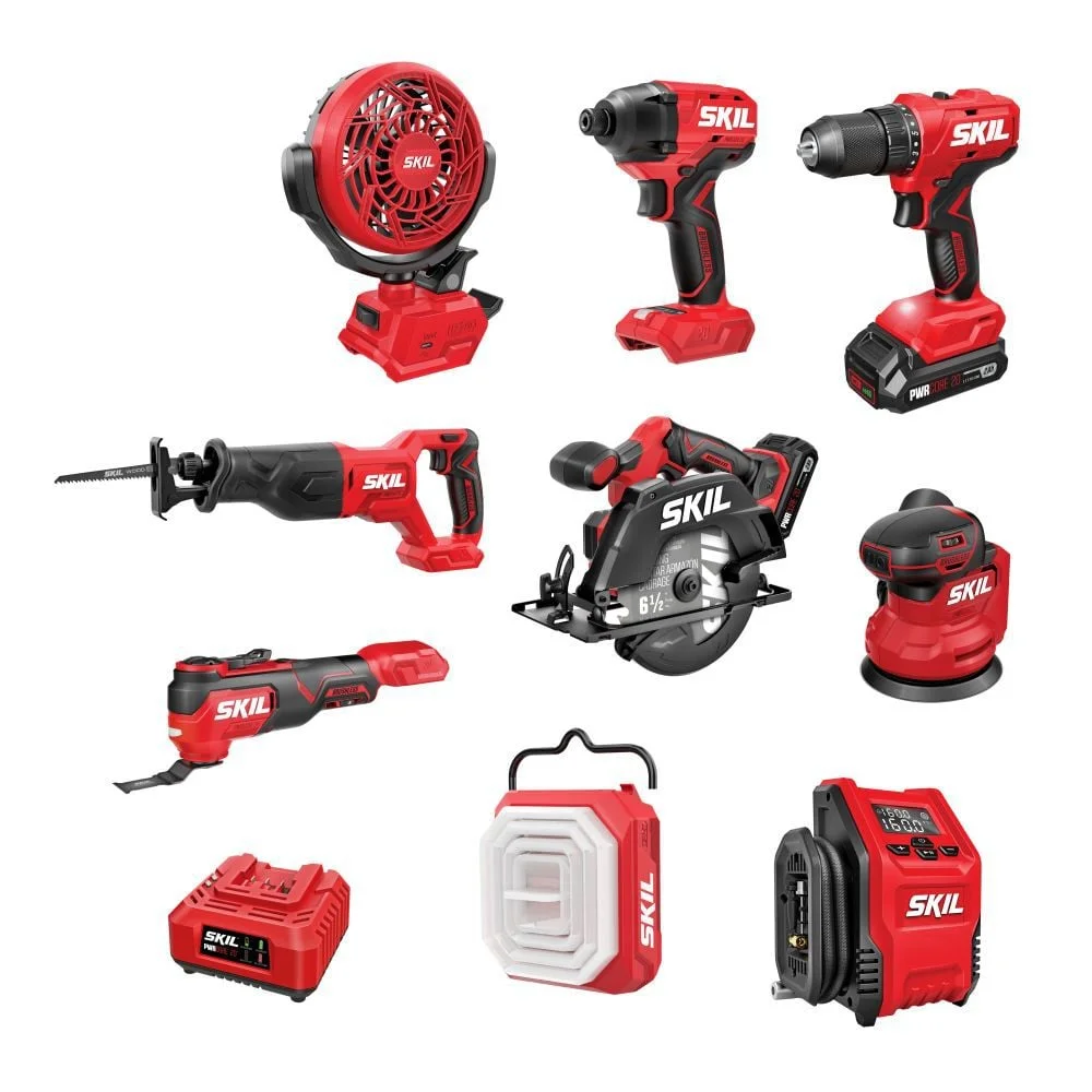 Skil 20V Brushless 9 - Tool Combo Kit