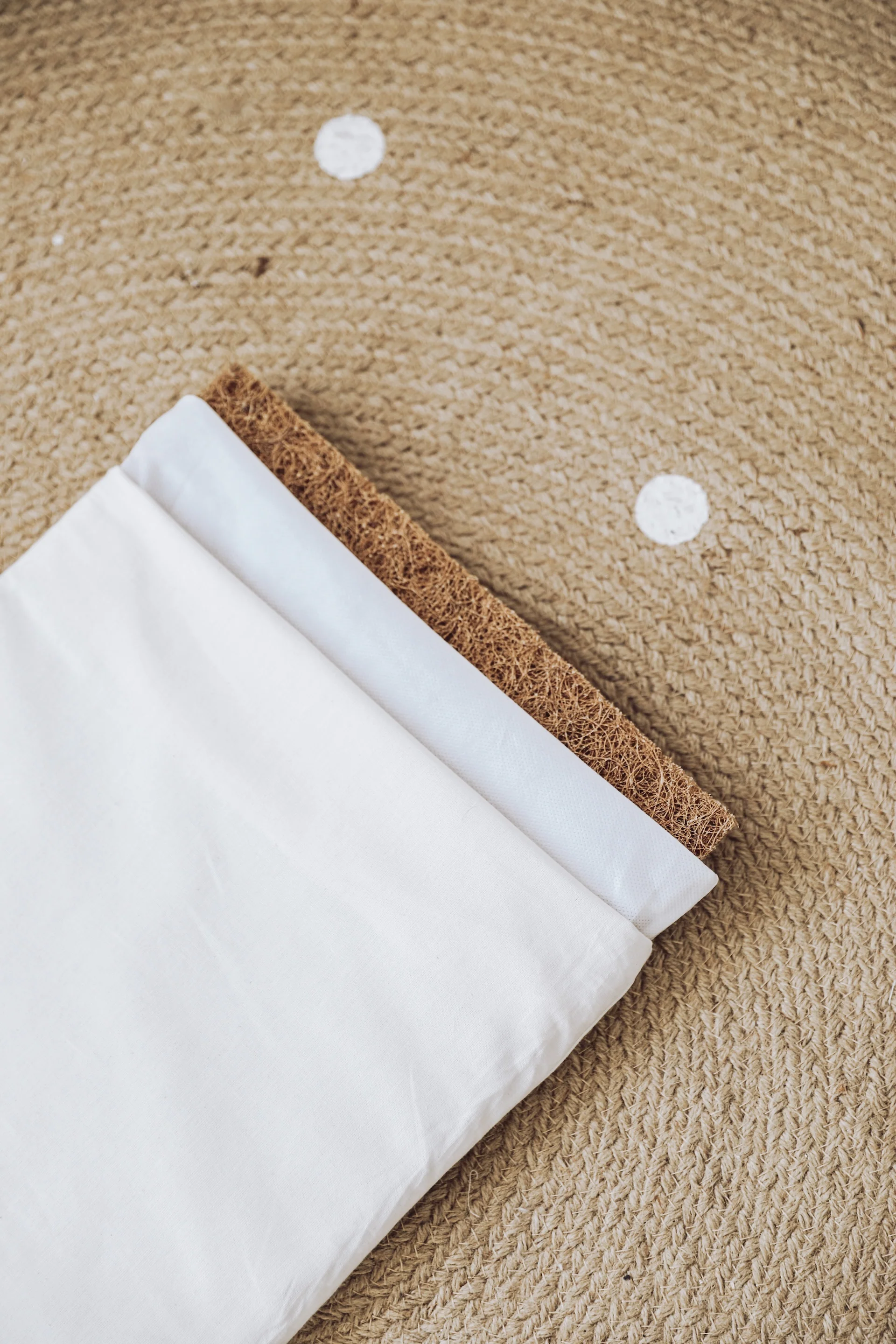 Kokosnusseinsatz für Hängematte