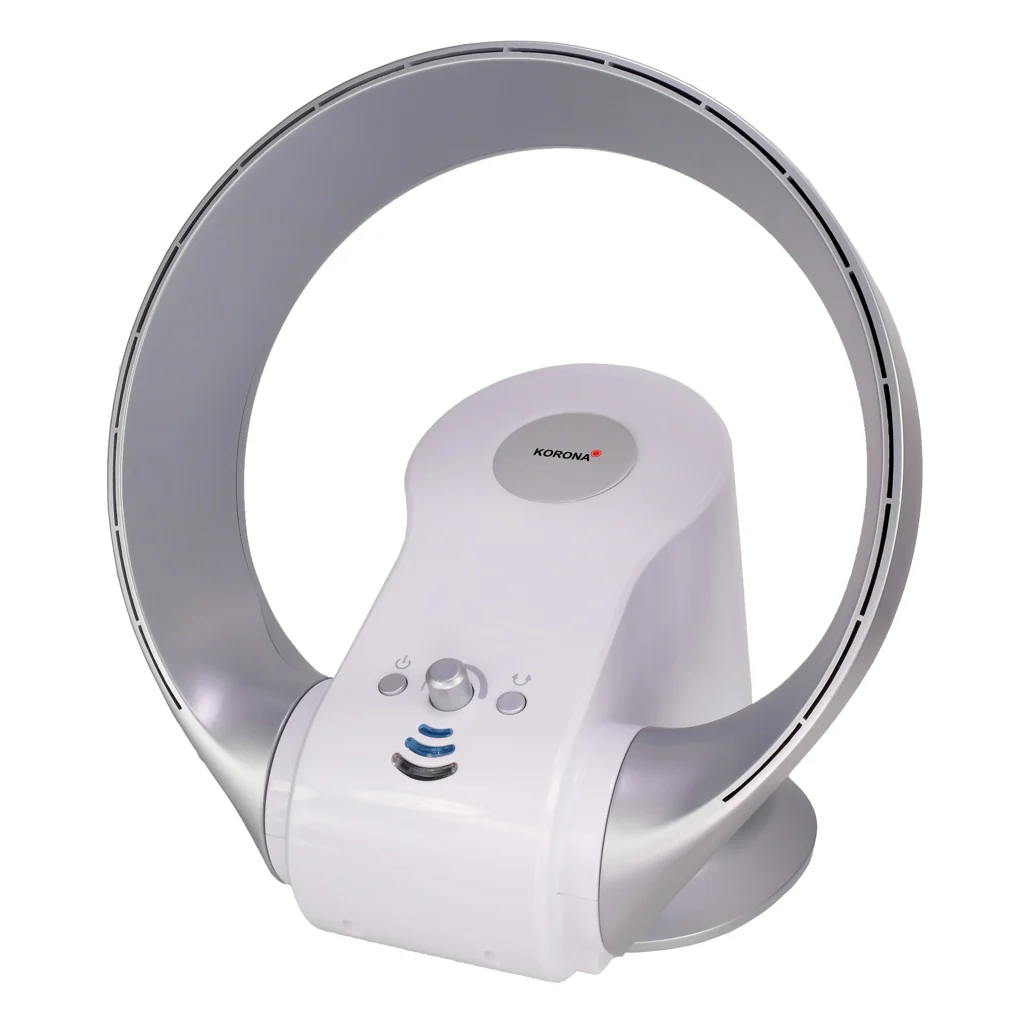 2025 Korona 81008 Væg- og bordventilator uden blade. 26 W. Sølv og hvid