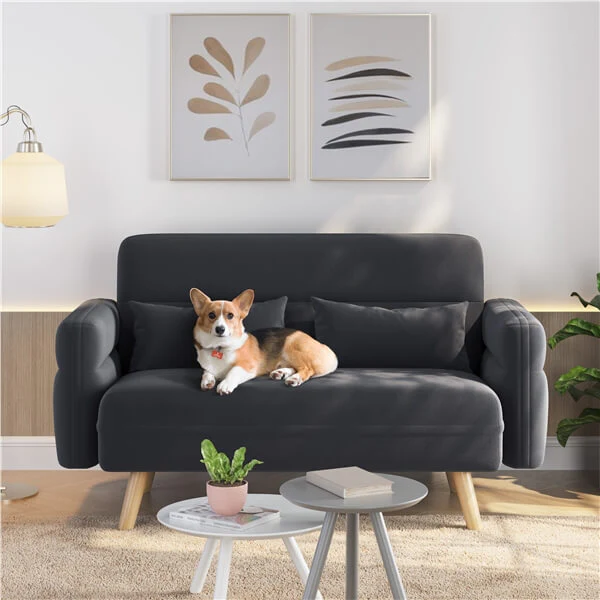 Yaheetech 46" moderne stofsofa
