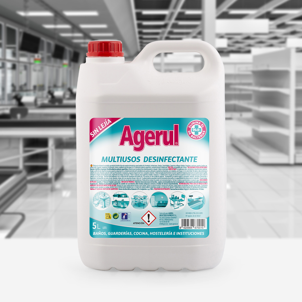 SANICLOR Agerul 5L Désinfectant multi-usages