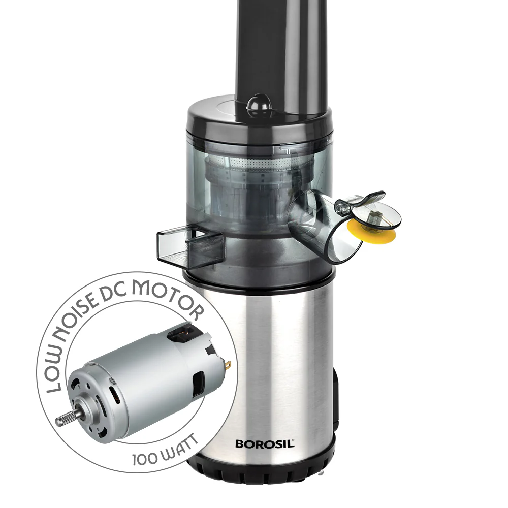 Extracteur de jus à froid Borosil Juicewell 2025
