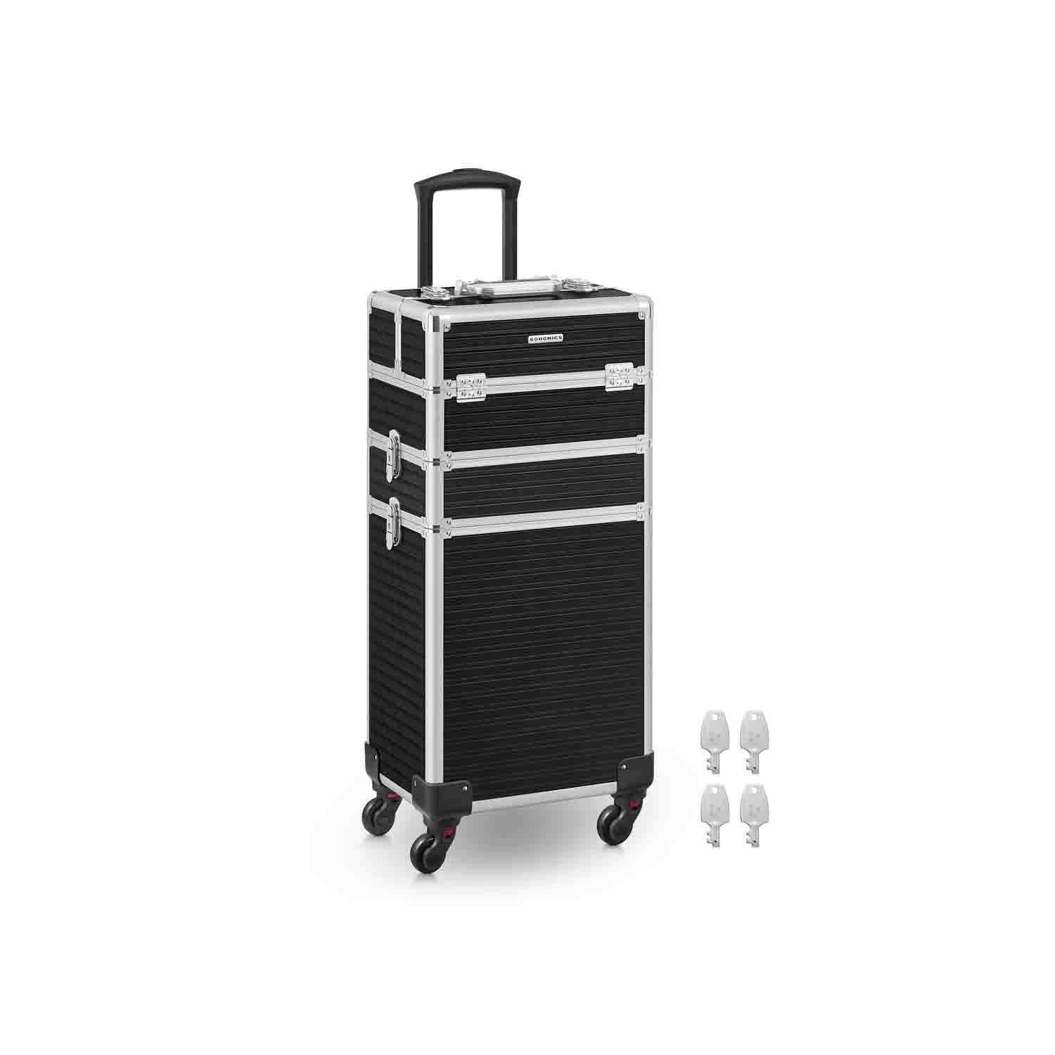 Trousse de maquillage noire