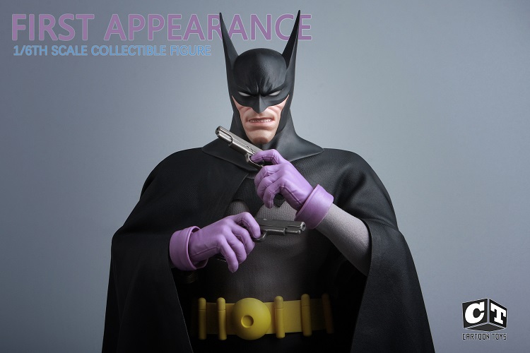 (Pre-order)Cartoon Toys Batman 1/6 First Appearance 12 Inch Realistic Figure CT01