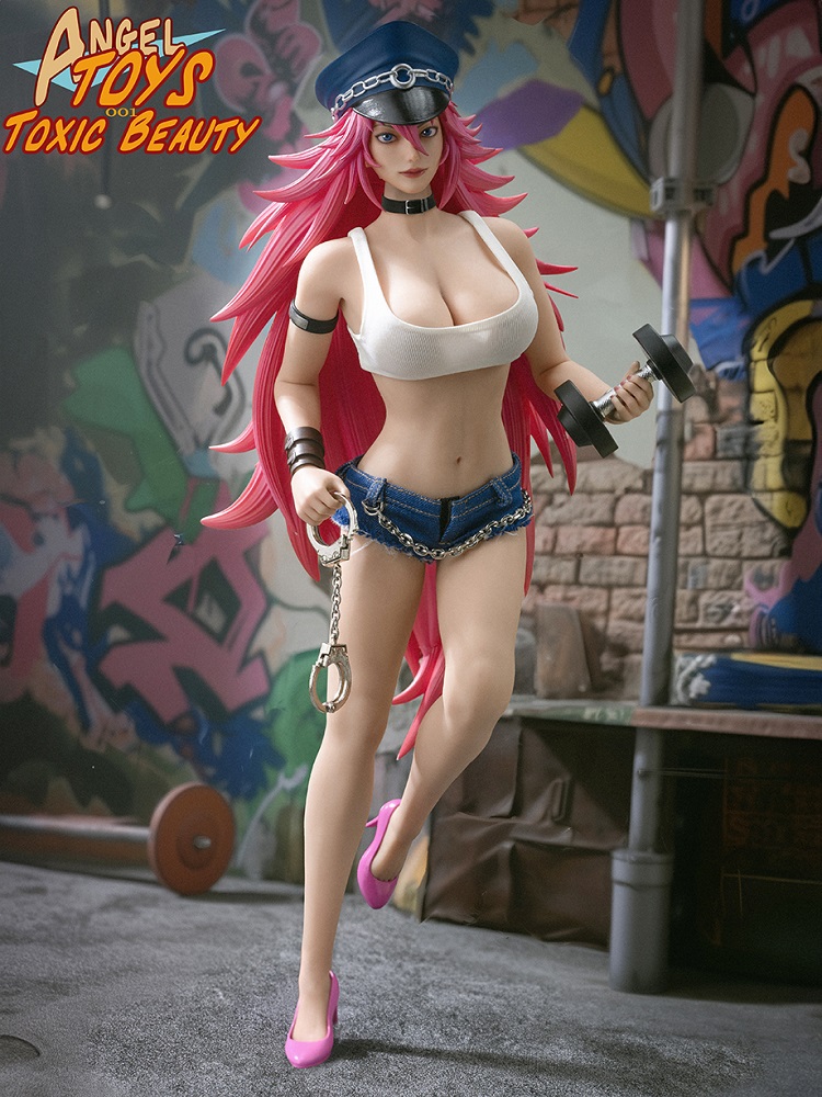 (Pre-Order)Angel Toys Street Fighter Poison Roxy 1/6 Toxic Beauty 001