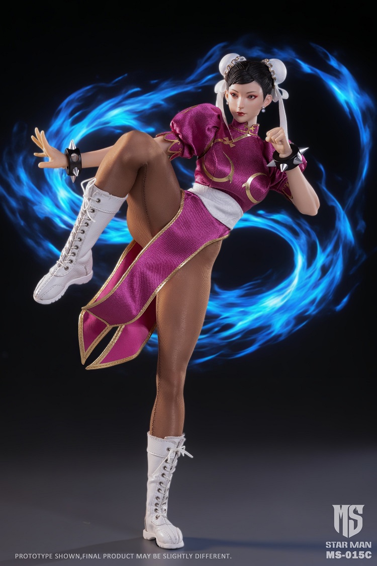 (Pre-Order)Star Man 1/6 Female Fighter Chun-li MS-015A/B/C