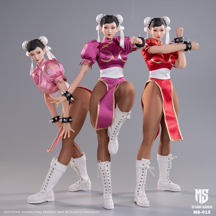 (Pre-Order)Star Man 1/6 Female Fighter Chun-li MS-015A/B/C