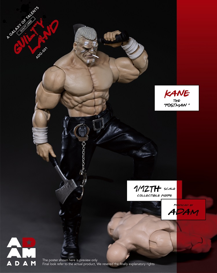 (Pre-order)ADAM 1/12 GUILTY LAND-KANE THE 