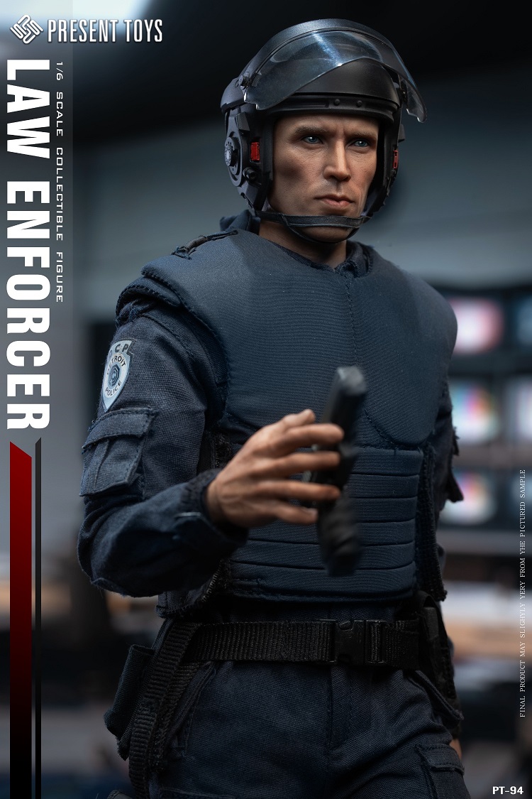 (Pre-order)Present Toys 1/6 Scale Law Enforcer 12 Inch Realistic Figure PT-SP94