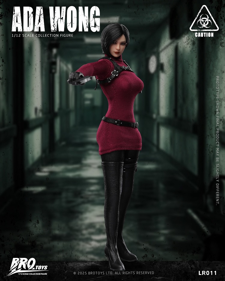 (Pre-order)Brotoys Resident Evil 1/12 Ada Wong Female Spy 6 Inch Action Figure LR011