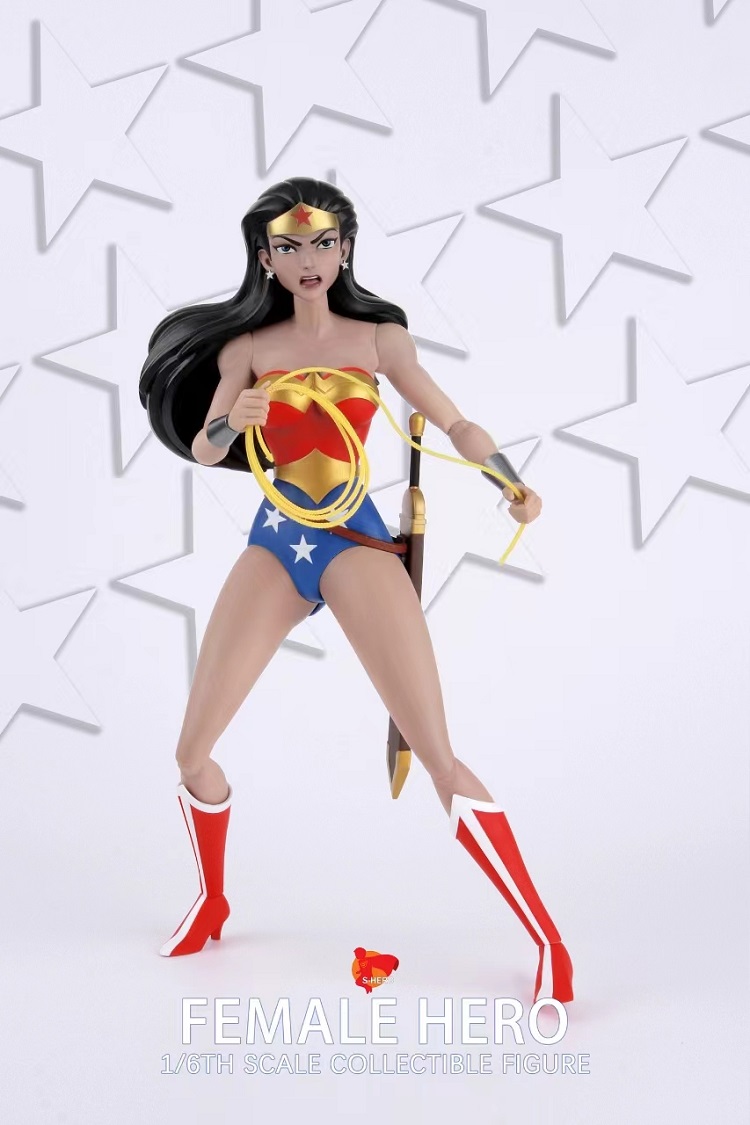(In Stock)S Hero Wonder Woman 1/6 Female Hero Action Figure SH007