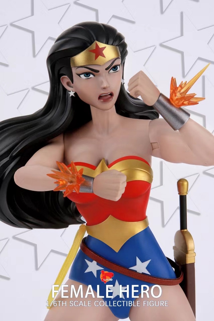 (In Stock)S Hero Wonder Woman 1/6 Female Hero Action Figure SH007