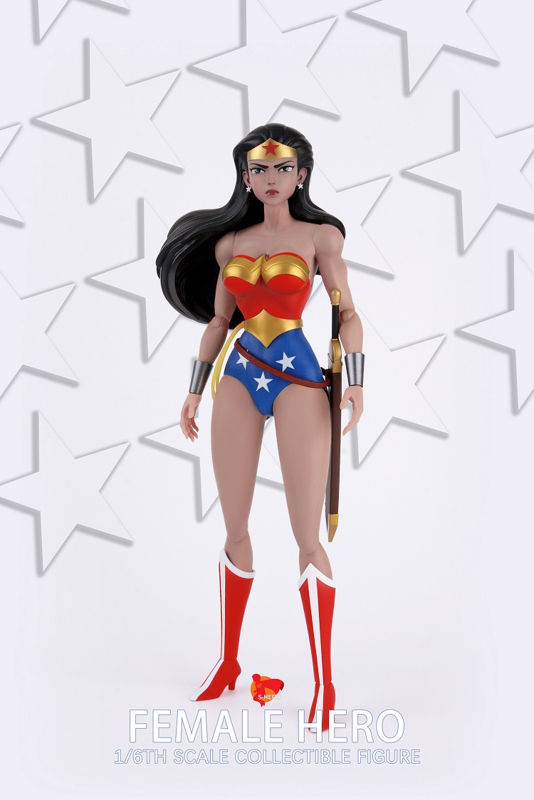 (In Stock)S Hero Wonder Woman 1/6 Female Hero Action Figure SH007