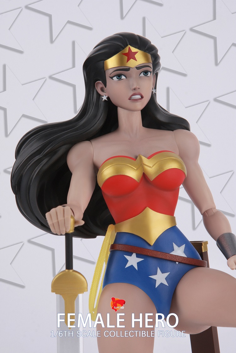 (In Stock)S Hero Wonder Woman 1/6 Female Hero Action Figure SH007