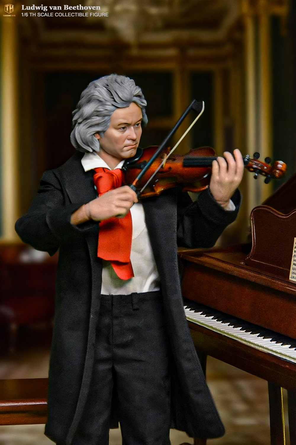 (Pre-order)THTOYS Ludwig van Beethoven 12 Inch Realistic Figure THA004