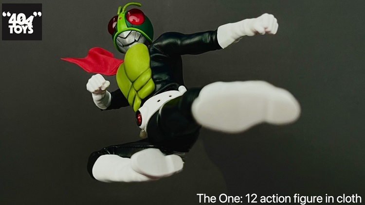 (In Stock)404 Toys Kamen Rider 1/12 Insect Warrior Masked Rider 6 Inch Figure