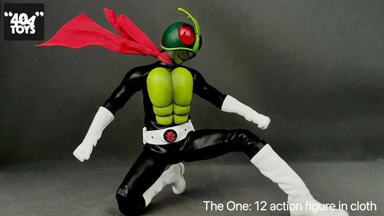 (In Stock)404 Toys Kamen Rider 1/12 Insect Warrior Masked Rider 6 Inch Figure