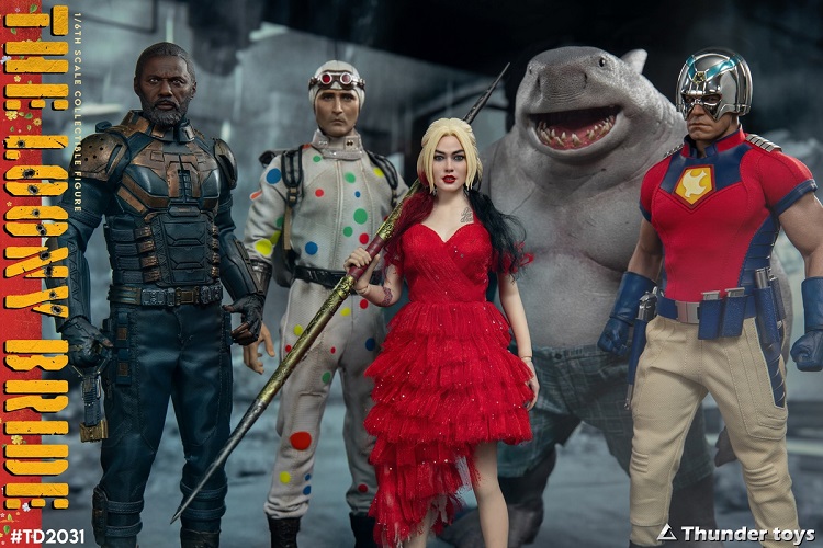 (In Stock)Thunder Toys Harley Quinn TD2031 1/6 Crazy Bride 12