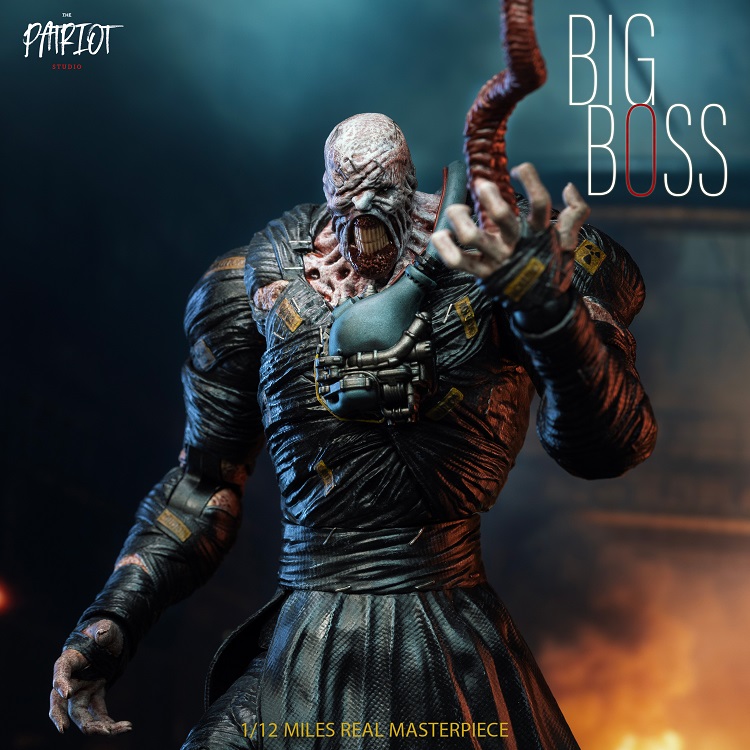 (In Stock)Patriot Studio Nemesis 1/12 The Big Boss Movable Figure PA018