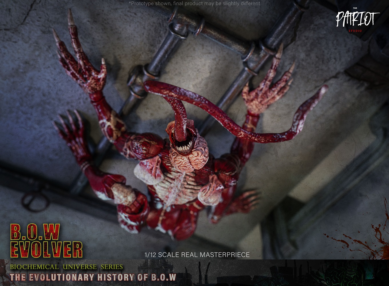 (In Stock)Patriot Studio Licker 1/12 Evolver 6 Inch Movable Figure