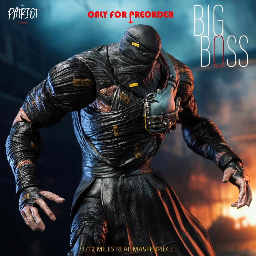 (In Stock)Patriot Studio Nemesis 1/12 The Big Boss Movable Figure PA018