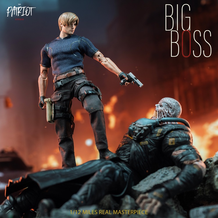 (In Stock)Patriot Studio Nemesis 1/12 The Big Boss Movable Figure PA018