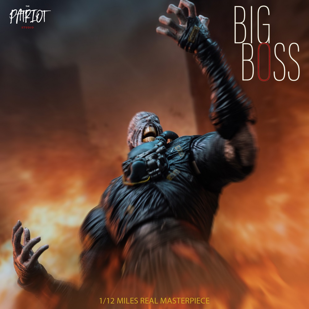 (In Stock)Patriot Studio Nemesis 1/12 The Big Boss Movable Figure PA018