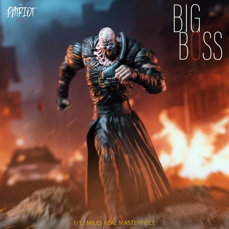 (In Stock)Patriot Studio Nemesis 1/12 The Big Boss Movable Figure PA018