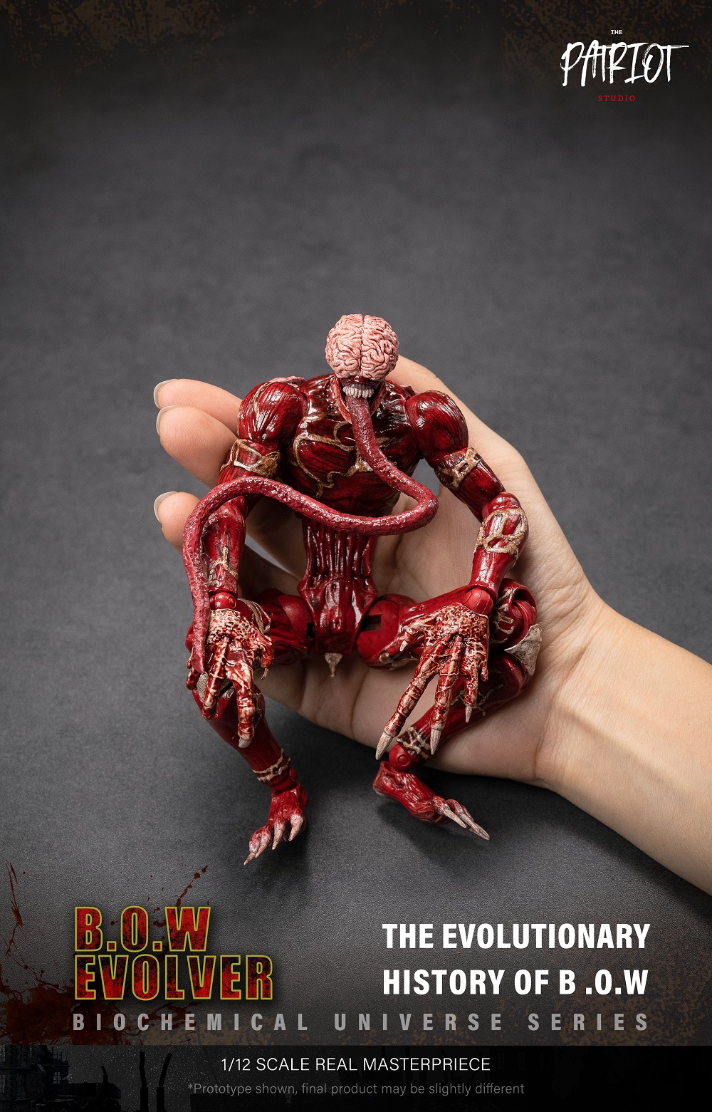 (In Stock)Patriot Studio Licker 1/12 Evolver 6 Inch Movable Figure