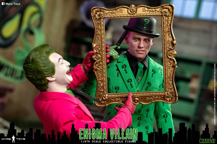(In Stock)Mars Toys 1/6 Enigma Villain 12 Inch Realistic Figure MAT017