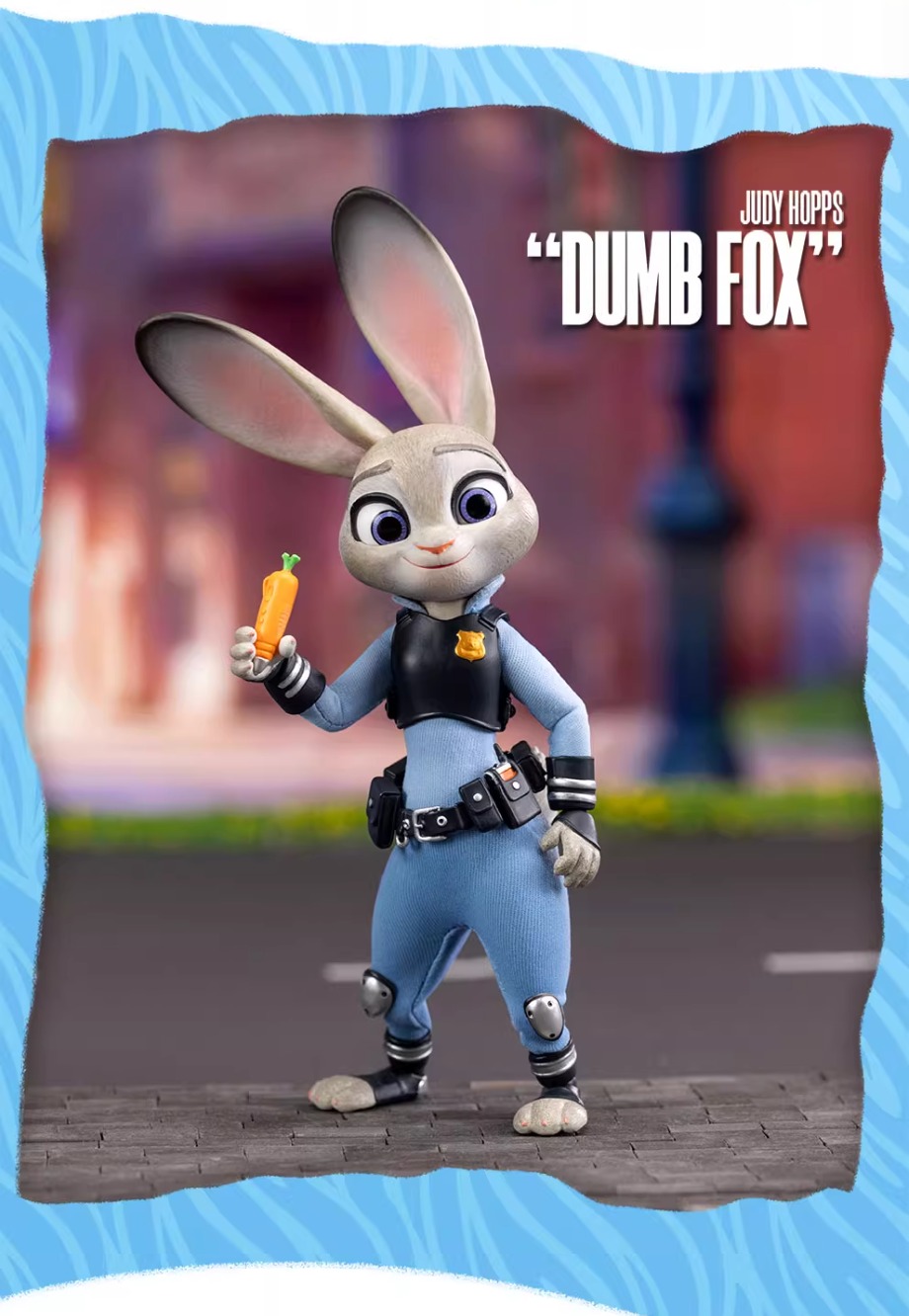 (In Stock)POPMART 1/8 Resonance GONG-009 Zootopia Series-Nick Wilde/Judy Hopps Action Figure