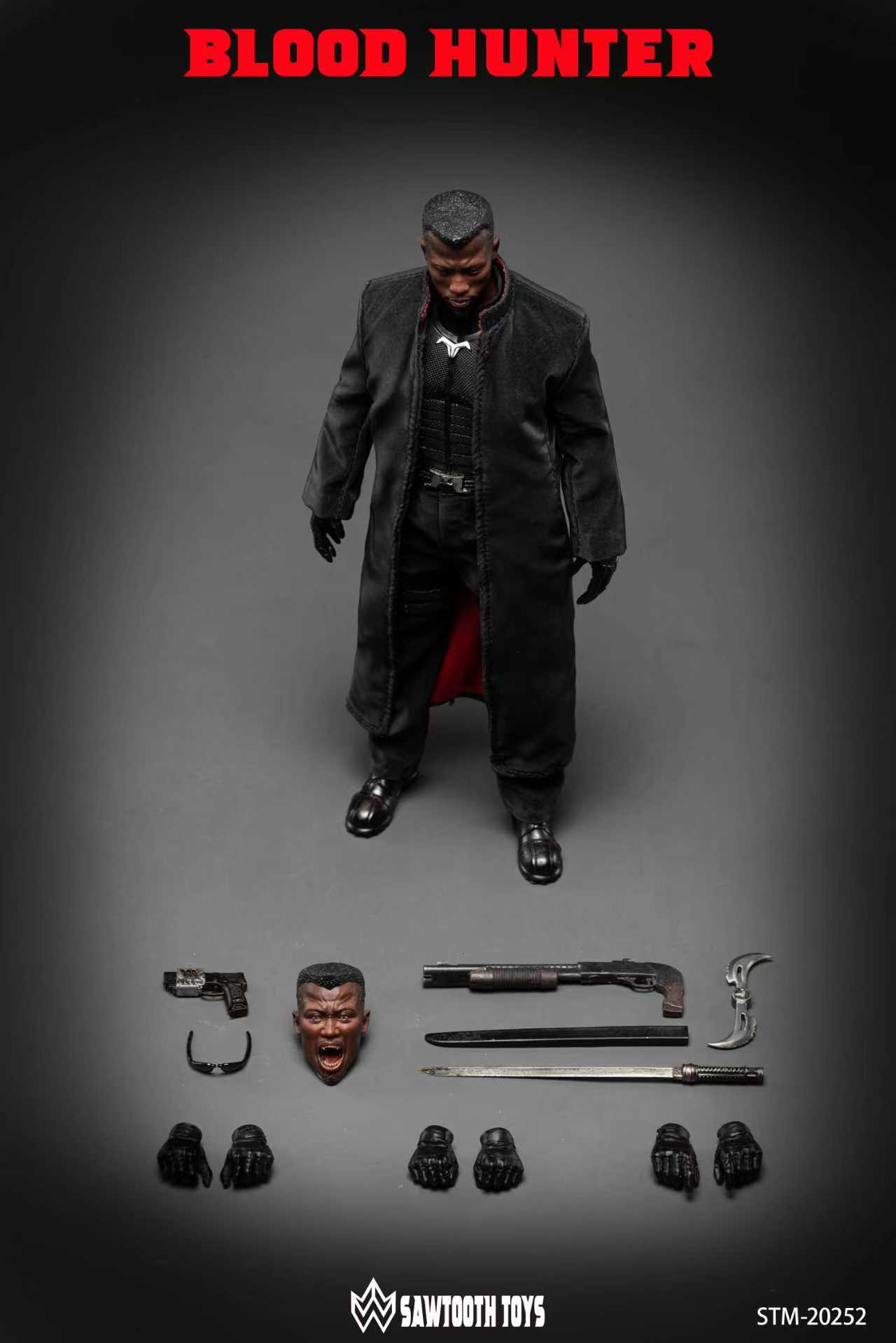 (Pre-order)Sawtooth Toys 1/12 Blood Hunter With Double Headsculpt 6 Inch Action Figure STM-20252