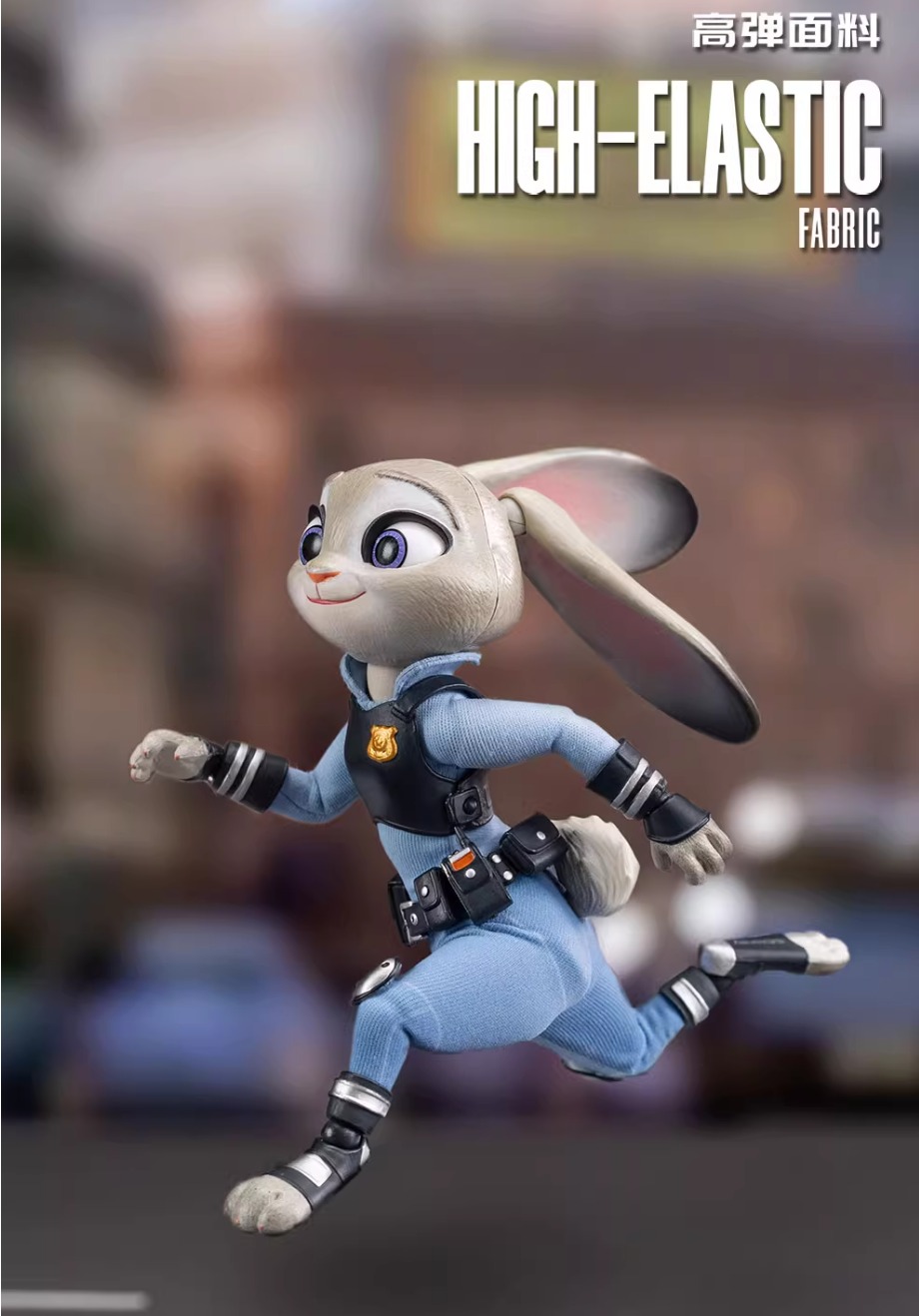 (In Stock)POPMART 1/8 Resonance GONG-009 Zootopia Series-Nick Wilde/Judy Hopps Action Figure
